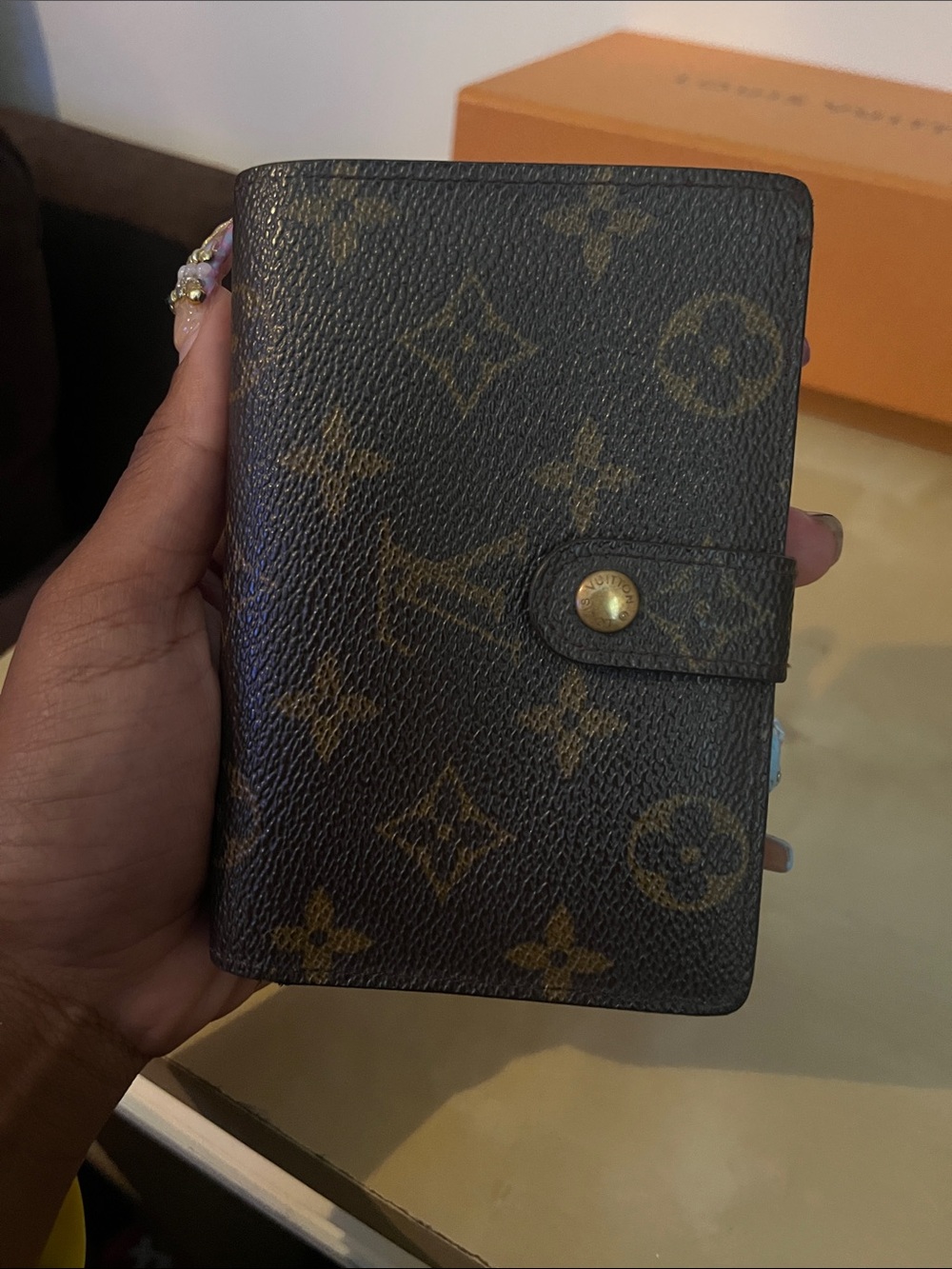 Louis Vuitton Monogram Kisslock Wallet